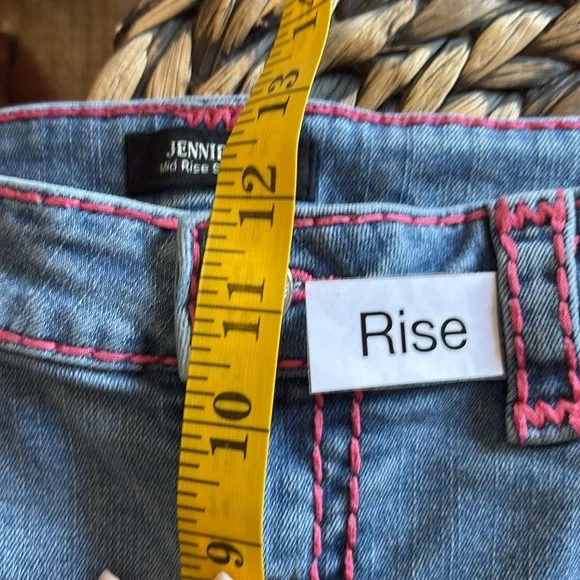 TRUE RELIGION JENNIE MID RISE SUPER T SKINNY JEAN size 34 - Picture 12 of 16